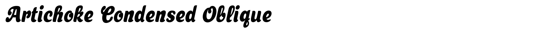 Artichoke Condensed Oblique image